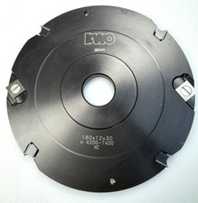 Spindle Moulder Groover TCT 180mm x 12mm x 30mm Z4 V4 Manual High Quality German