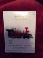 Hallmark 2012 NUTCRACKER ROUTE CHRISTMAS Locomotive LIONEL TRAINS 17th Series 