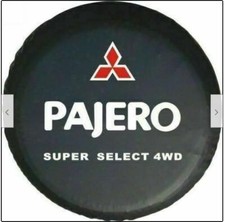 For Mitsubishi Pajero Spare Wheel Tire Tyre Soft Cover Pouch Bag Protector30-31