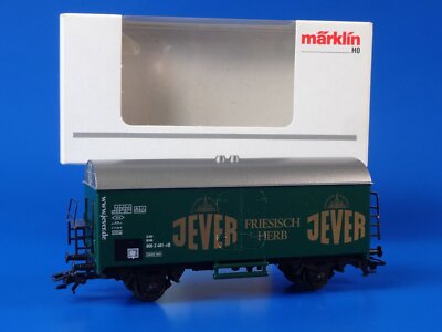 MARKLIN H0 - 44186 - REEFER BEER CAR - JEVER / BOX - LN