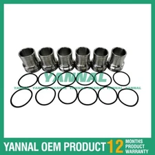 6PCS227-1200 Fuel Injector Nozzle sleeve For Caterpillar C7 C9 Engine