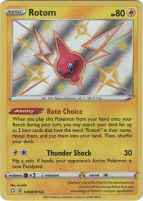shiny rotom pokemon card Pokemon Card Game/[S4a] Shiny Star V]Rotom Bike 167/190 | Buy from TCG  Republic
