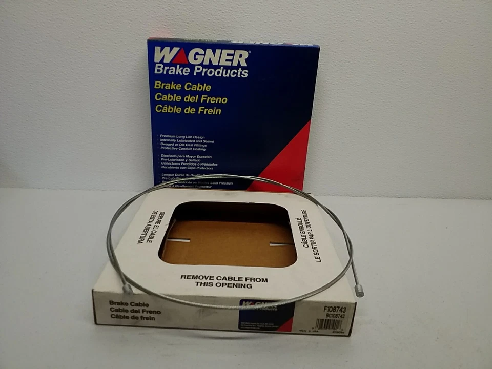 Cable de freno de estacionamiento automotriz F108743 Wagner F108743 Cable de freno Foto 2 de 3