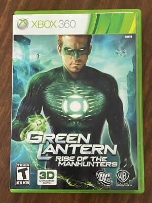 XBOX 360 Green Lantern: Rise of the Manhunters - 1-2 Players -  Rated T (Teen)