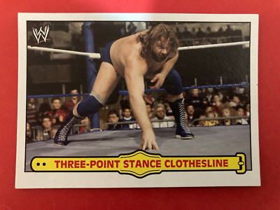 2012 Heritage WWE Ringside Action Jim Duggan Three-Point Stance Clothesline #17