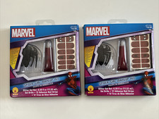 Deluxe Marvel Spider Girl Costume Accessory Makeup Kit Lot of 2 New