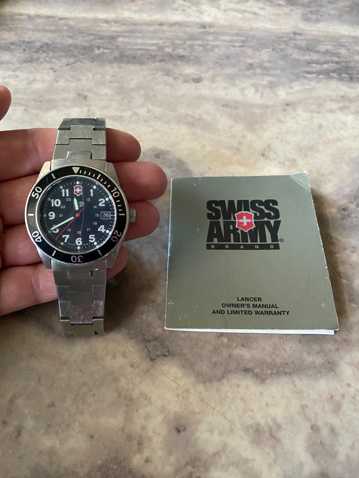 Swiss Army Men's Lancer Watch Vintage eBay