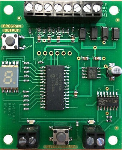 NCE Switch-It Mk2 Accessory decoder -154- Controls 2 Tortoise Motors - Picture 1 of 1