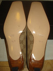 100% AUTHENTIC NEW WOMEN GUCCI BEIGE SUPREME HEELS/PUMPS EU 37.5/US 7.5 B — photo 5