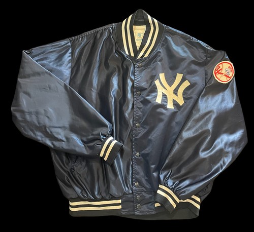yankees satin jacket
