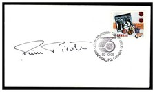 PIERRE PILOTE AUTOGRAPH HOF BLACKHAWKS 1992 NHL 75TH FIRST DAY ISSUE DECEASED
