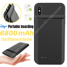 6800mAh External Battery Charger Case Power Bank Cover For iPhone X/XS/XS Max/XR