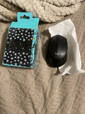 Logitech M330 SILENT Wireless Optical Mouse with USB Nano Receiver - Black