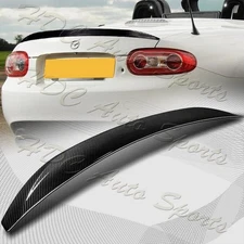 For 2006-2015 Mazda Miata MX-5 STP-Style Real Carbon Fiber Trunk Spoiler Wing