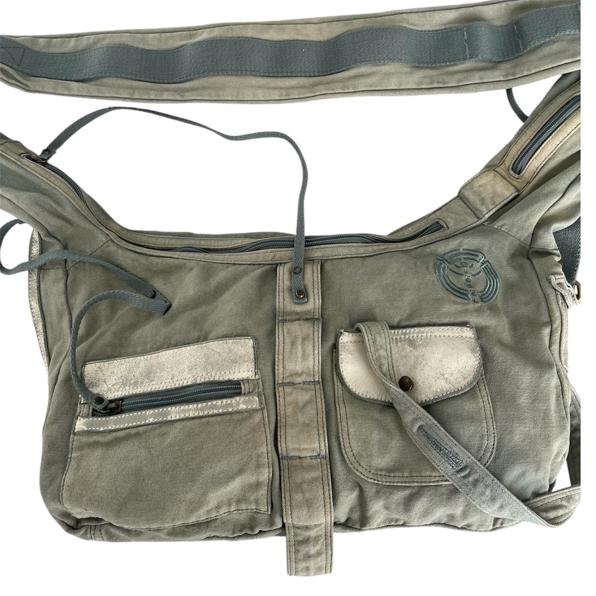 00s DIESEL multi pocket bag y2k Y2k cargo bag diesel - Gem