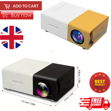Projector Mini HD Portable Home WIFI LED Android Bluetooth Theater 4K 720P HDMI