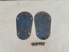 1967 Ford Truck Front Cab Mount Bolt Inspection Covers Plates 67 F100 F250 2