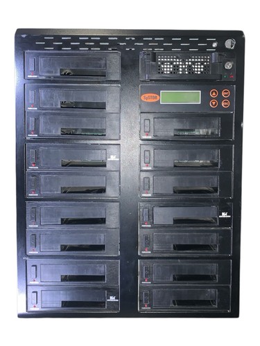 SySTOR Standalone Hard Drive Duplicator Sanitizer 36GB/Min 1:16 SATA SSD HDD