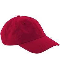 Beechfield Dad Cap Cotton Hat Adjustable Plain Baseball Cap Printing 15 COLOURS