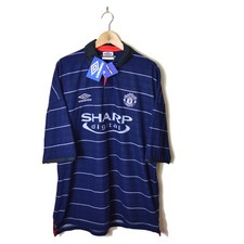 Manchester United Away Football Shirt Jersey 1999/2000 BNWT Brand New With Tags