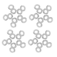 25 Pcs Tabletop Fasteners Buckle Connector Steel Corner Countertop