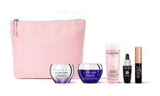 Lancome 6 Pieces Renergie Cream Skin Care, Makeup  bag Set