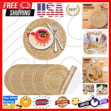 100 Count Woven Paper Placemats - Elegant 11-Inch Chargers for Wedding  Parties