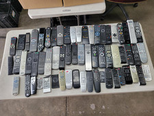 Lot of 60 Remote Controls Various Brands Unte...