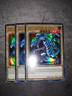 Yu-Gi-Oh! Blauäugiger W. Drache SDBE-DE001 Ultra Rare 1. Auflage Seto Kaiba NM
