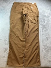 Carhartt Pants 36X34 Men’s Tan Workwear Dungaree  Y2K