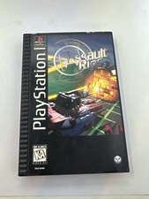 Assault Rigs Long Box Manual Sony PlayStation  CIB PS1 Tested Retro Vintage Game