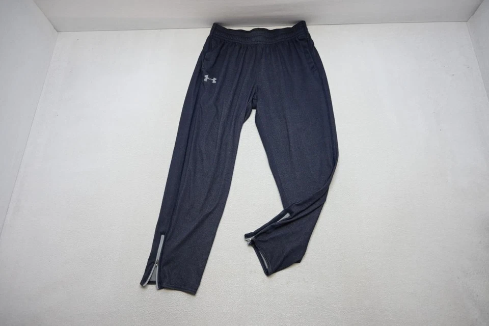 Under Armour Sweat Pants HeatGear Loose Tapered Athletic W/Pockets Mens Large - Image 2 of 4