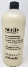 Philosophy Purity Made Simple One Step Facial Cleanser - 32 Fl. Oz NEW