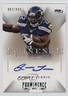 2013 Panini Prominence Eminence Signatures 82/999 Robert Turbin #11 Auto 4g8