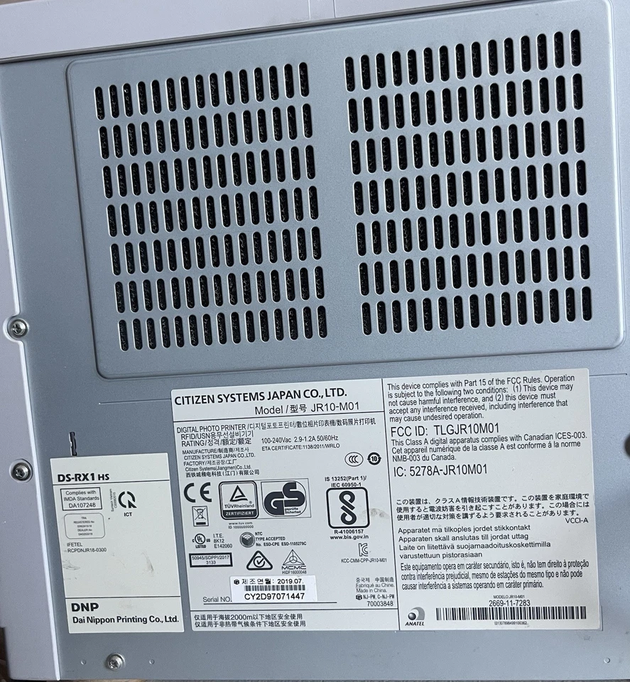 DNP Photo Printer DS-RX1HS - Image 3 of 4