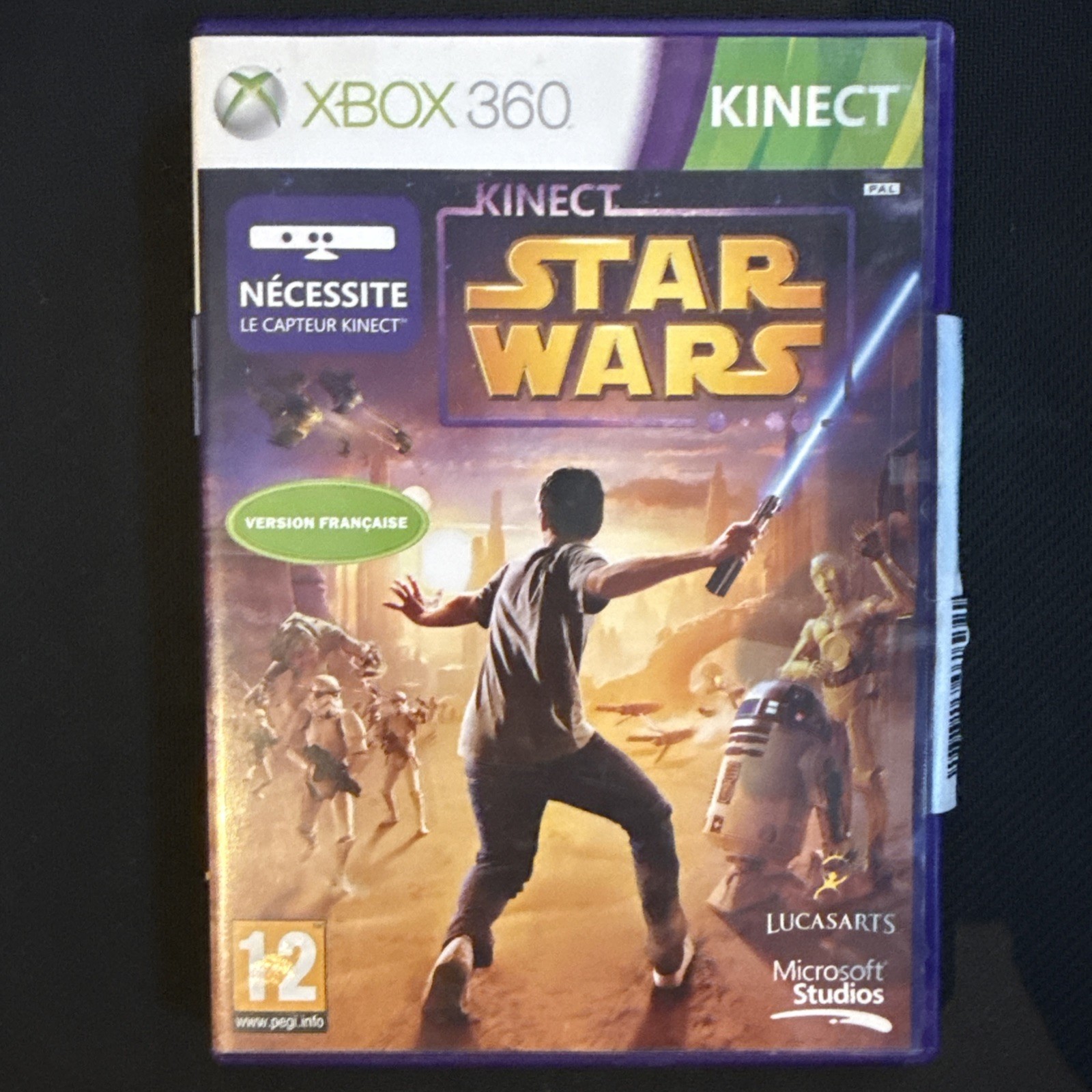Jeu Microsoft Xbox 360 Kinect Star Wars Pal Fr