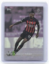 2022-23 Topps Simplicidad UEFA Club Competitions #NNO Rafael Leao Purple #/25