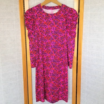 Lilly Pulitzer Steffie Dress-Passion Fruit Pink Star Searching NWT XXS - Image 1 of 4