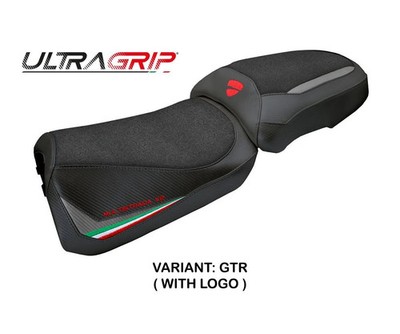 Sattelbezug Aura UG Graues Trikot GTR+logo TPZ DUCATI MULTISTRADA V2 2025 2026