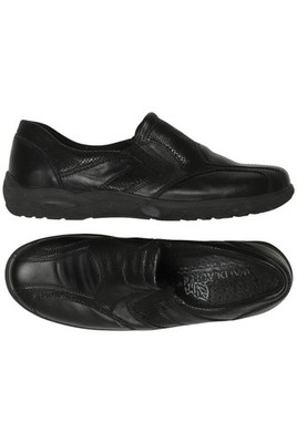 waldläufer Halbschuh Damen Slipper feste Schuhe Gr. 38 (UK 5) Leder ... #t692dn3