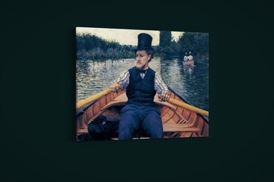 Gustave Caillebotte - Boating Party - Art Print on Paper or Canvas