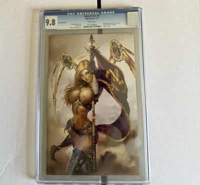 Joan of Arc #3 Amazing Arizona Con LTD200 Dawn McTeigue CGC 9.8 Big Dog Ink
