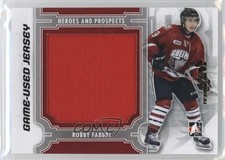 2013-14 ITG Heroes and Prospects Game-Used 1/1 Robby Fabbri #M-28 2a8