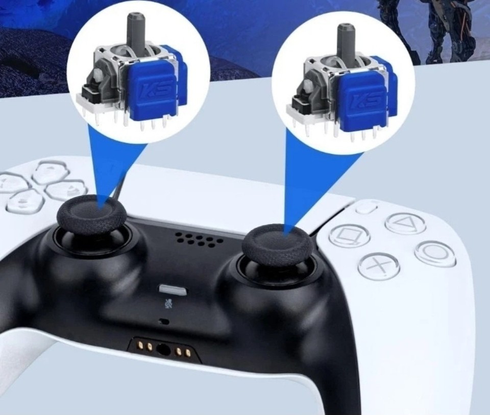 PS5 DualSense GTA Custom Controller TMR Hall-Effekt-Sticks, Mit ...