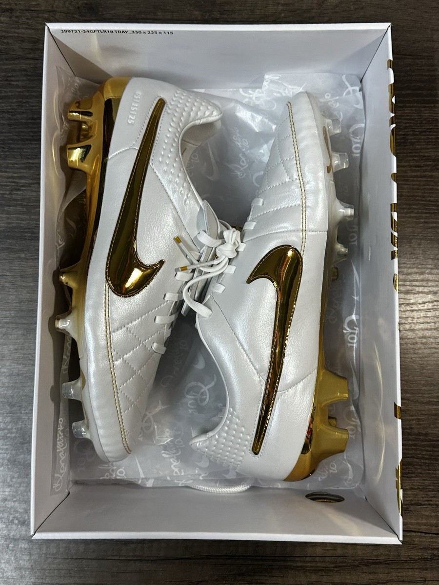 Nike Tiempo Legend RGN FG SE Touch Of Gold IF4388-100 Men's Size