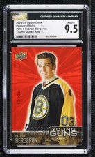 2024 Series 1 Outburst Retro Young Guns Red /25 Patrice Bergeron CGC 9.5 Mint+