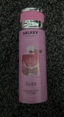 Galaxy Plus Concept, Bella Perfume Spray For Women New Bottle Cracked Lid