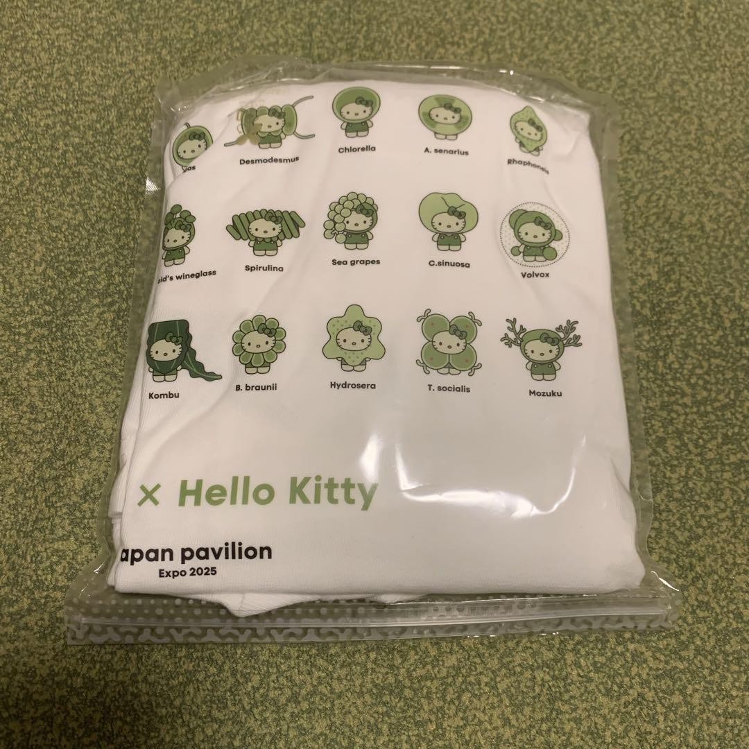 Osaka Kansai Expo Japan Pavilion Hello Kitty Algae T-Shirt