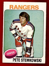 1975-76 O-Pee-Chee #303 Pete Stemkowski EX