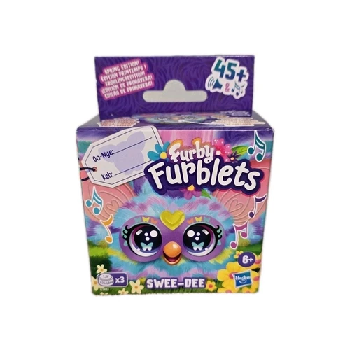 Furby Furblets SWEE-DEE Spring Mini Friends, Electronic Plush Toys